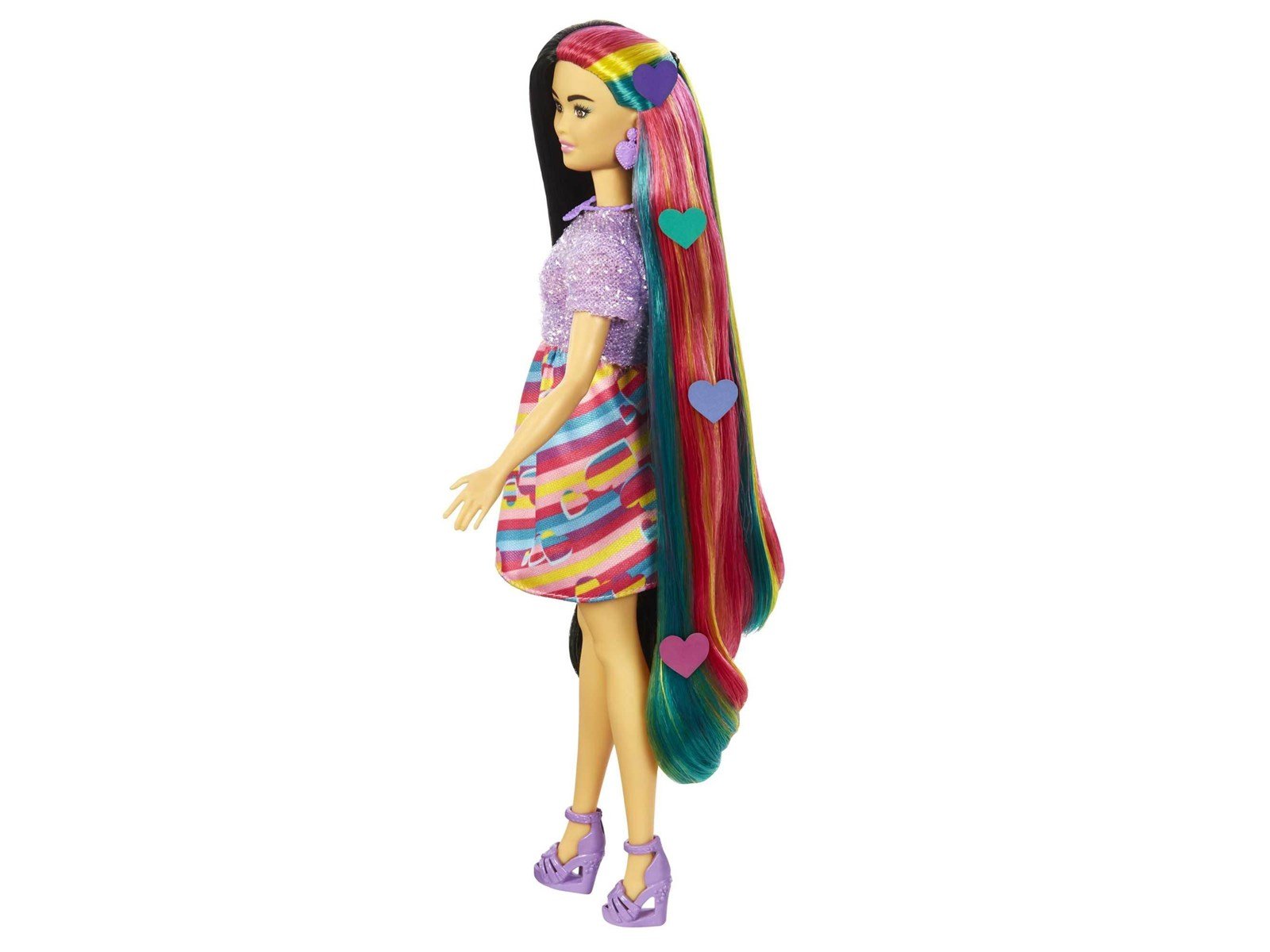 Barbie Totally Hair Heart-themed Petite Doll