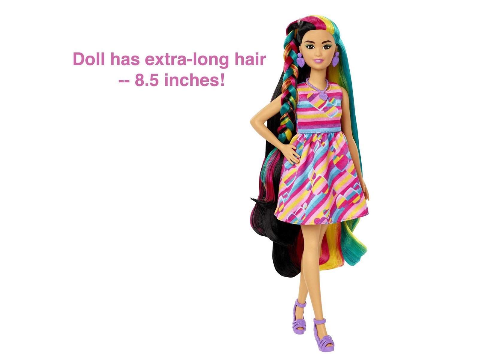 Barbie Totally Hair Heart-themed Petite Doll