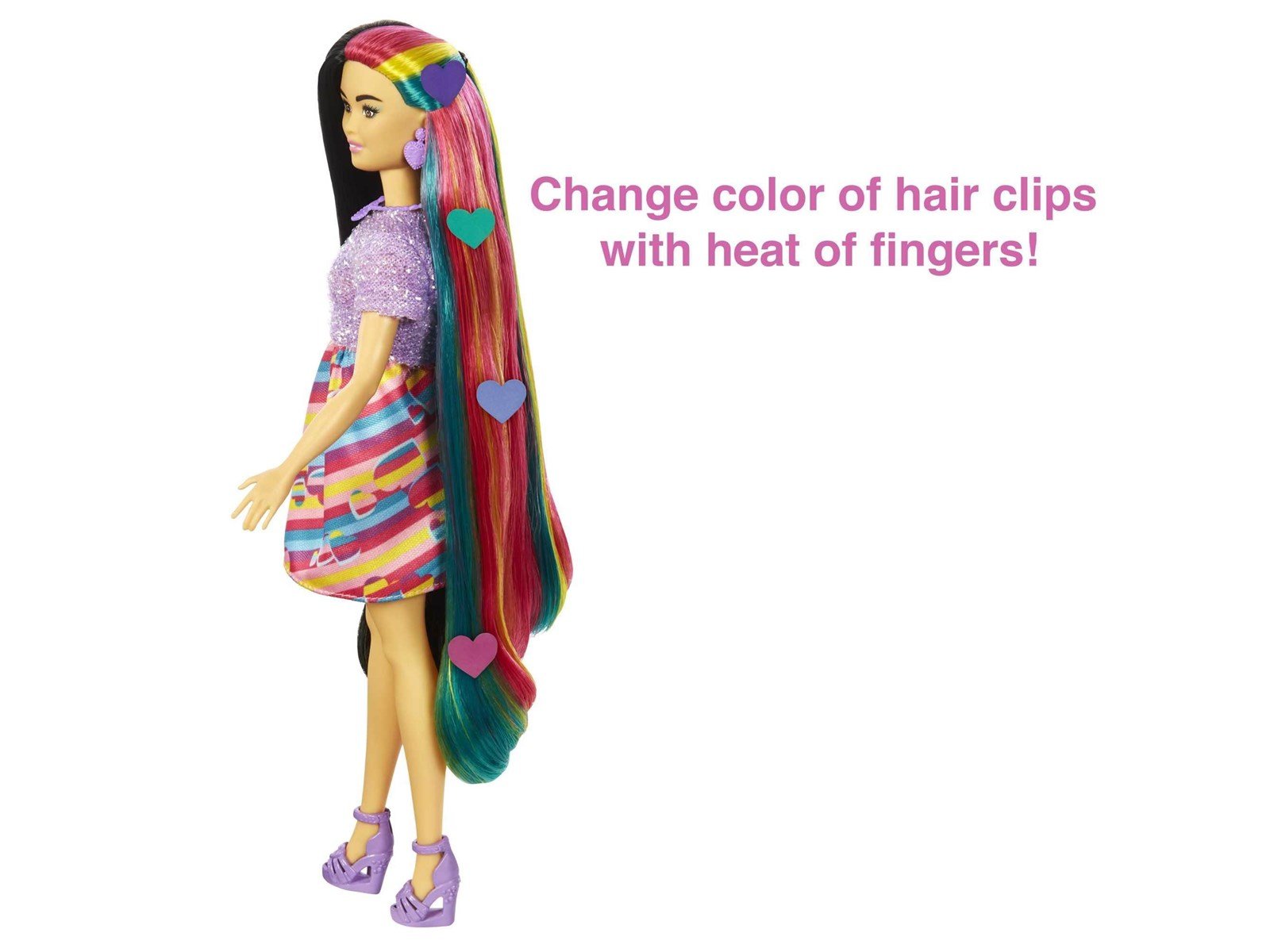 Barbie Totally Hair Heart-themed Petite Doll