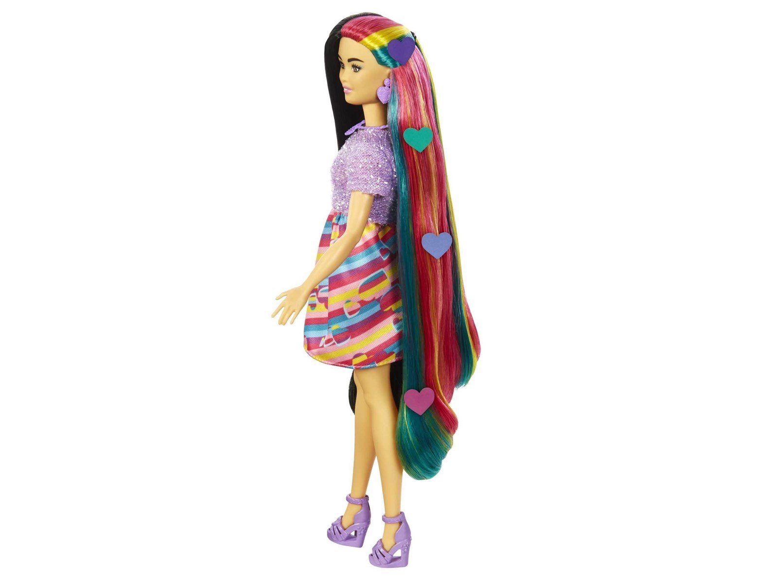 Barbie Totally Hair Heart-themed Petite Doll
