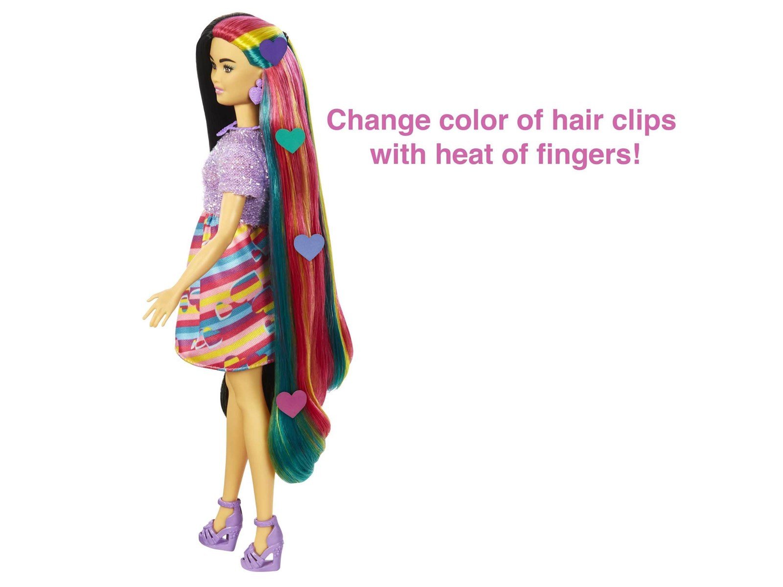 Barbie Totally Hair Heart-themed Petite Doll