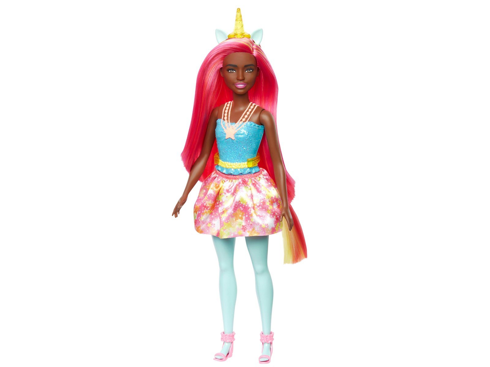 Barbie Dreamtopia Unicorn Doll In Rainbow Look