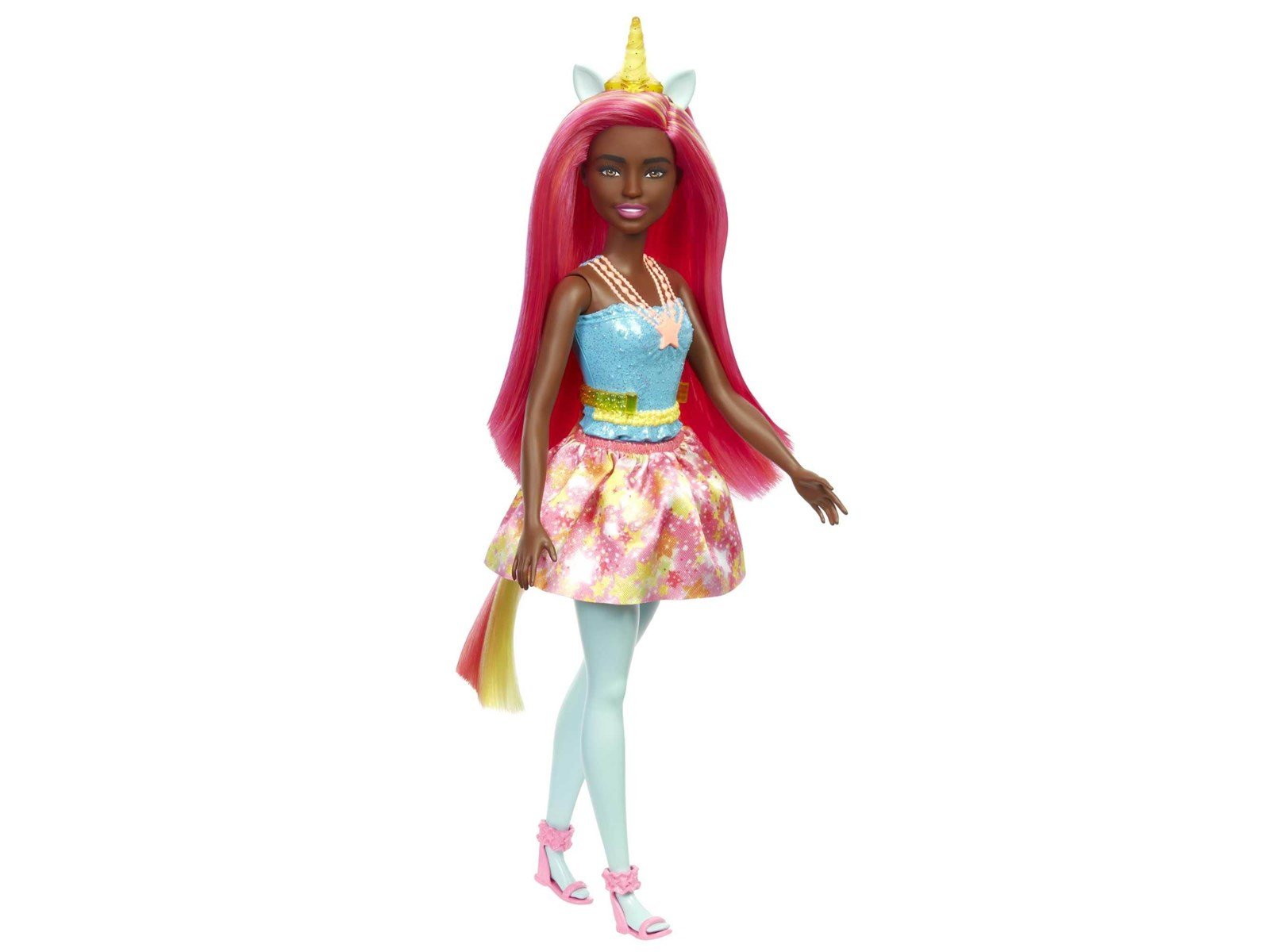 Barbie Dreamtopia Unicorn Doll In Rainbow Look