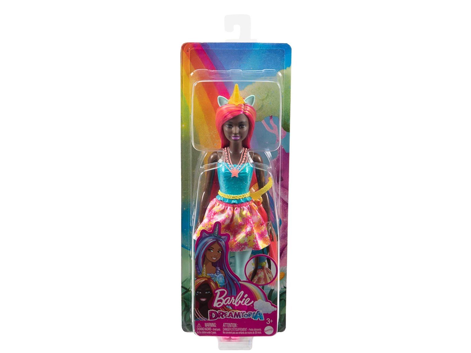 Barbie Dreamtopia Unicorn Doll In Rainbow Look