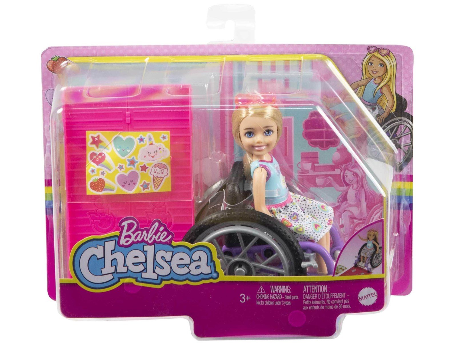 Barbie Chelsea Wheelchair Doll
