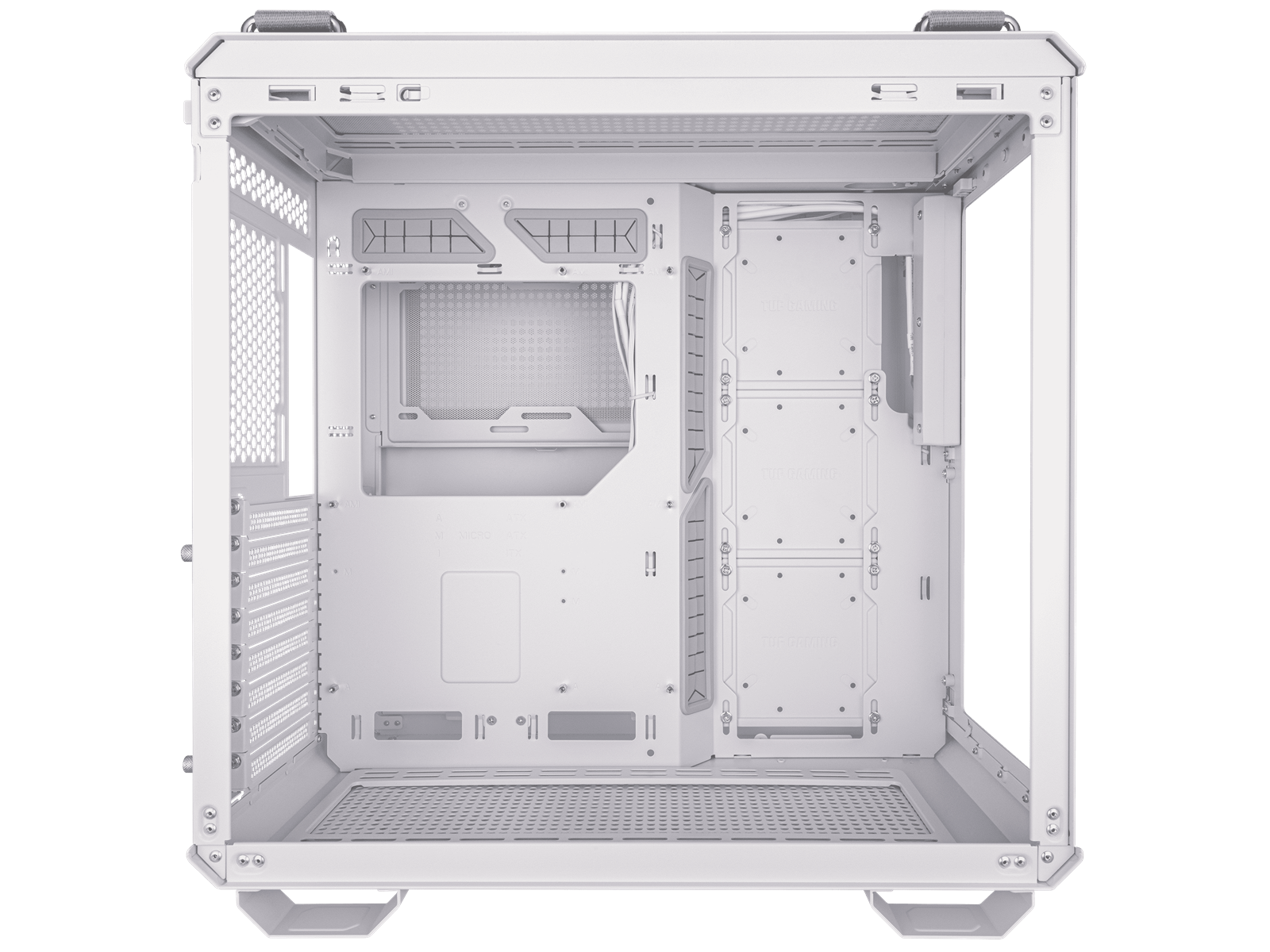 ASUS TUF Gaming GT502 - Gehäuse - Miditower - Weiß