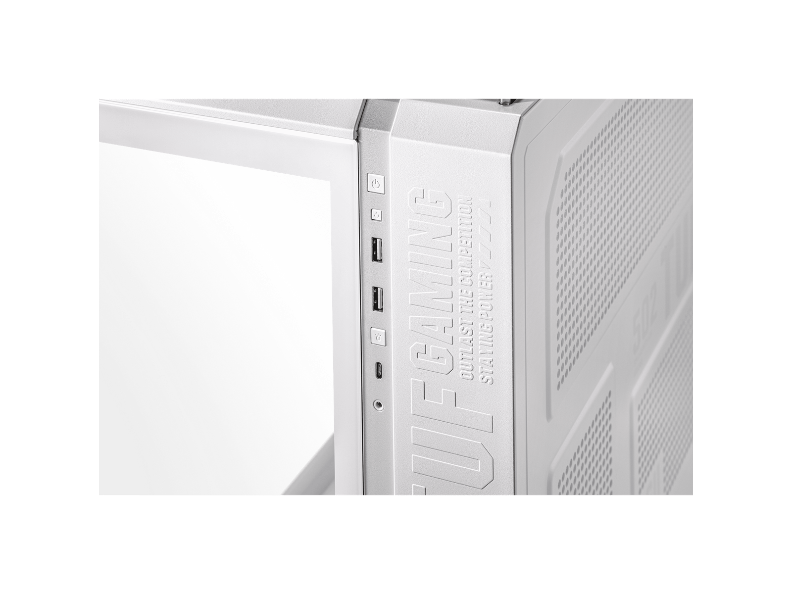 ASUS TUF Gaming GT502 - Gehäuse - Miditower - Weiß