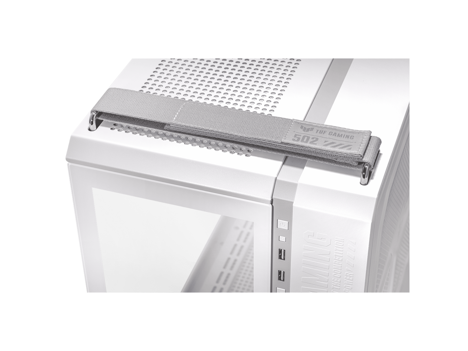 ASUS TUF Gaming GT502 - Gehäuse - Miditower - Weiß