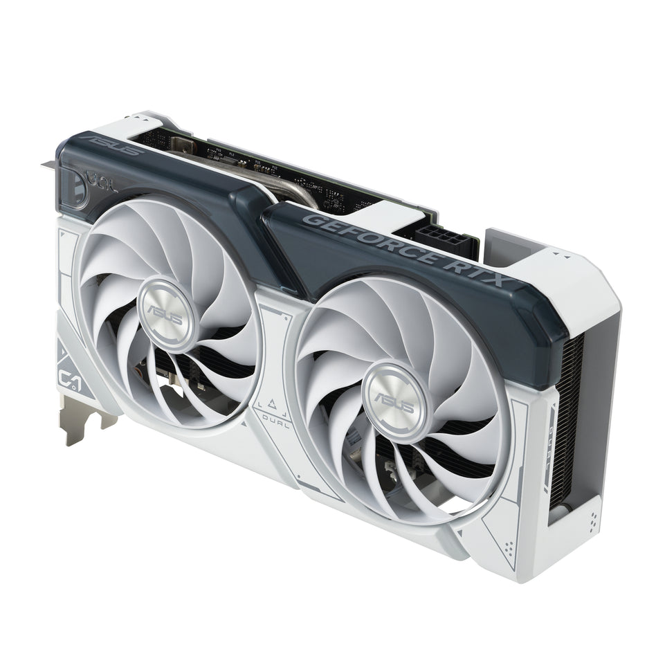 ASUS  DUAL-RTX4060TI-O8G-WHITE 8GB GDDR6 HDMI DP