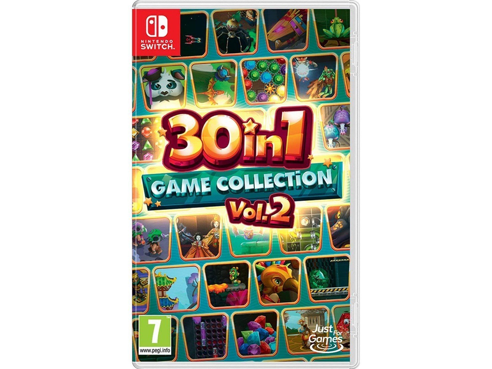 30-in-1 Game Collection: Volume 2 (Code in a Box) - Nintendo Switch - Party - PEGI 7