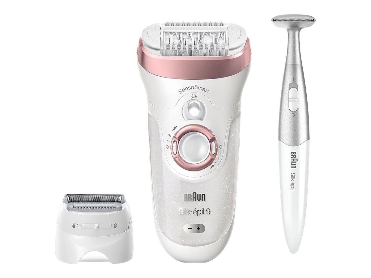 Braun Epilierer Silk-epil 9-890 SkinSpa SensoSmart Weiß/Rotgold