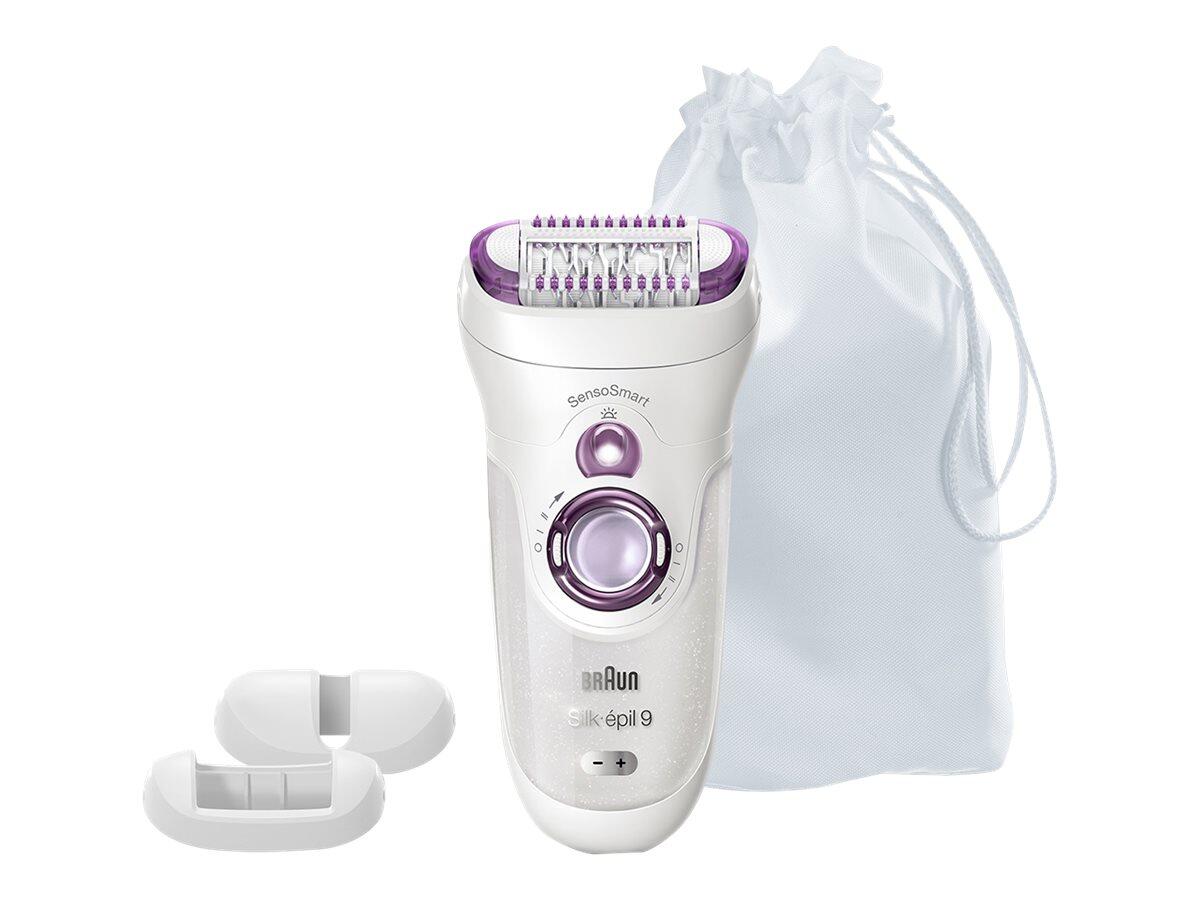 Braun Silk-épil 9 SensoSmart 9/700 - Epiliergerät - weiß/Purple