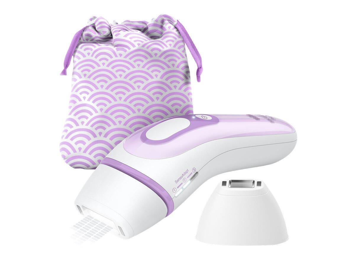 Braun Silk-expert Pro 3 PL3132 - Haarentfernungssystem - weiß/Lilac - mit Venus Divine razor