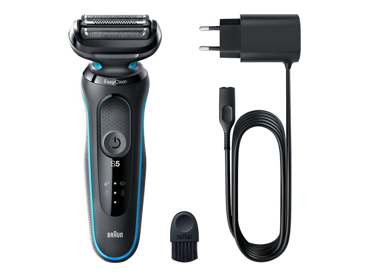 Braun Rasierer Series 5 50-M1000s Wet&Dry schwarz/blau (242284)