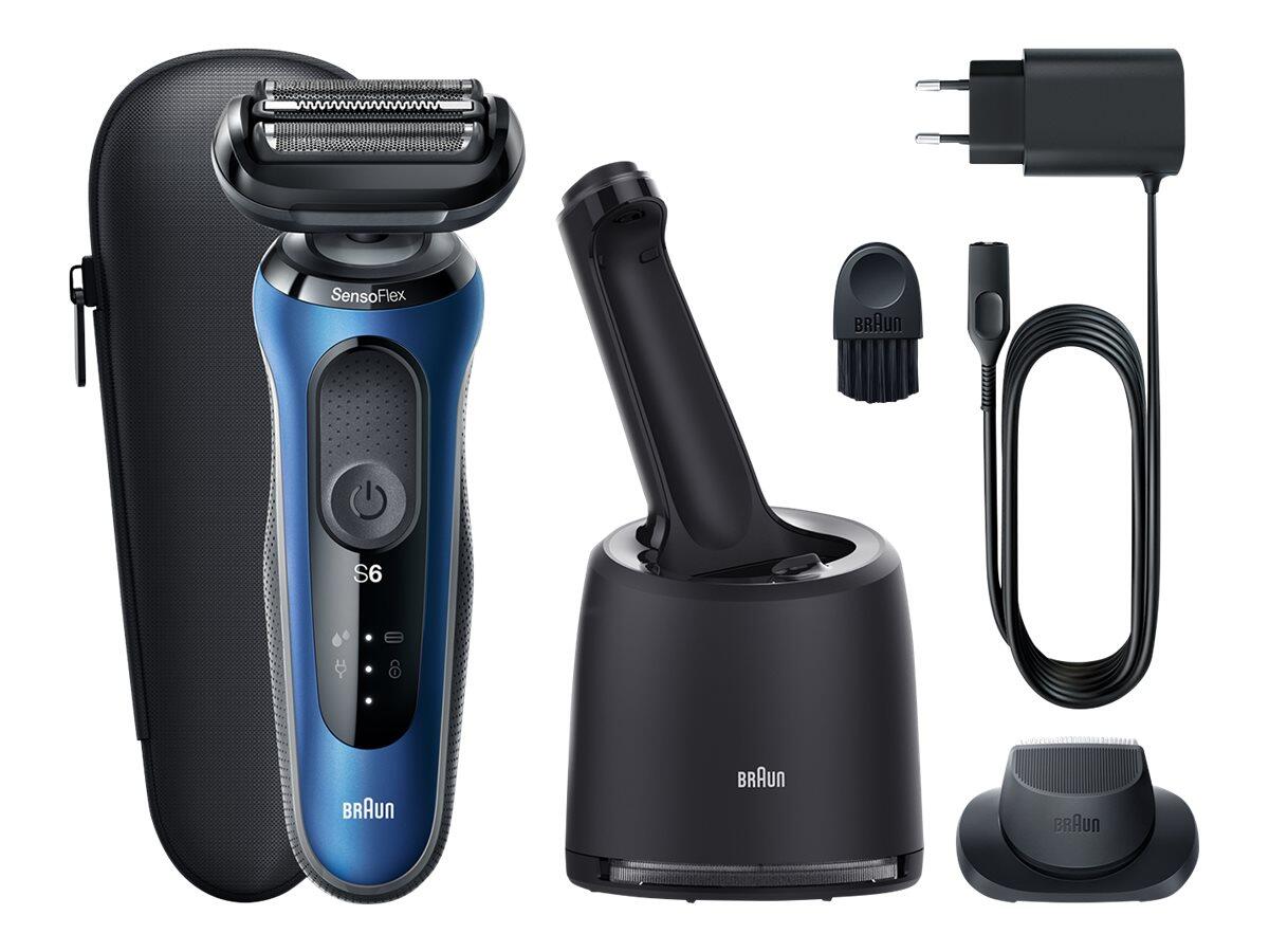 Braun Rasierer Series 6 60-B7200cc Wet&Dry blau/schwarz(243663)