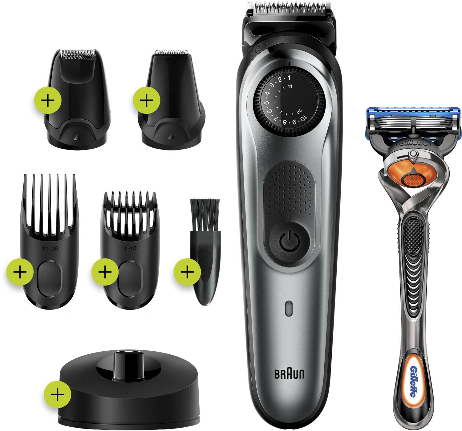 Braun Trimmer BT7240 MultiGroomer Haar-/Bartschneider (281139)