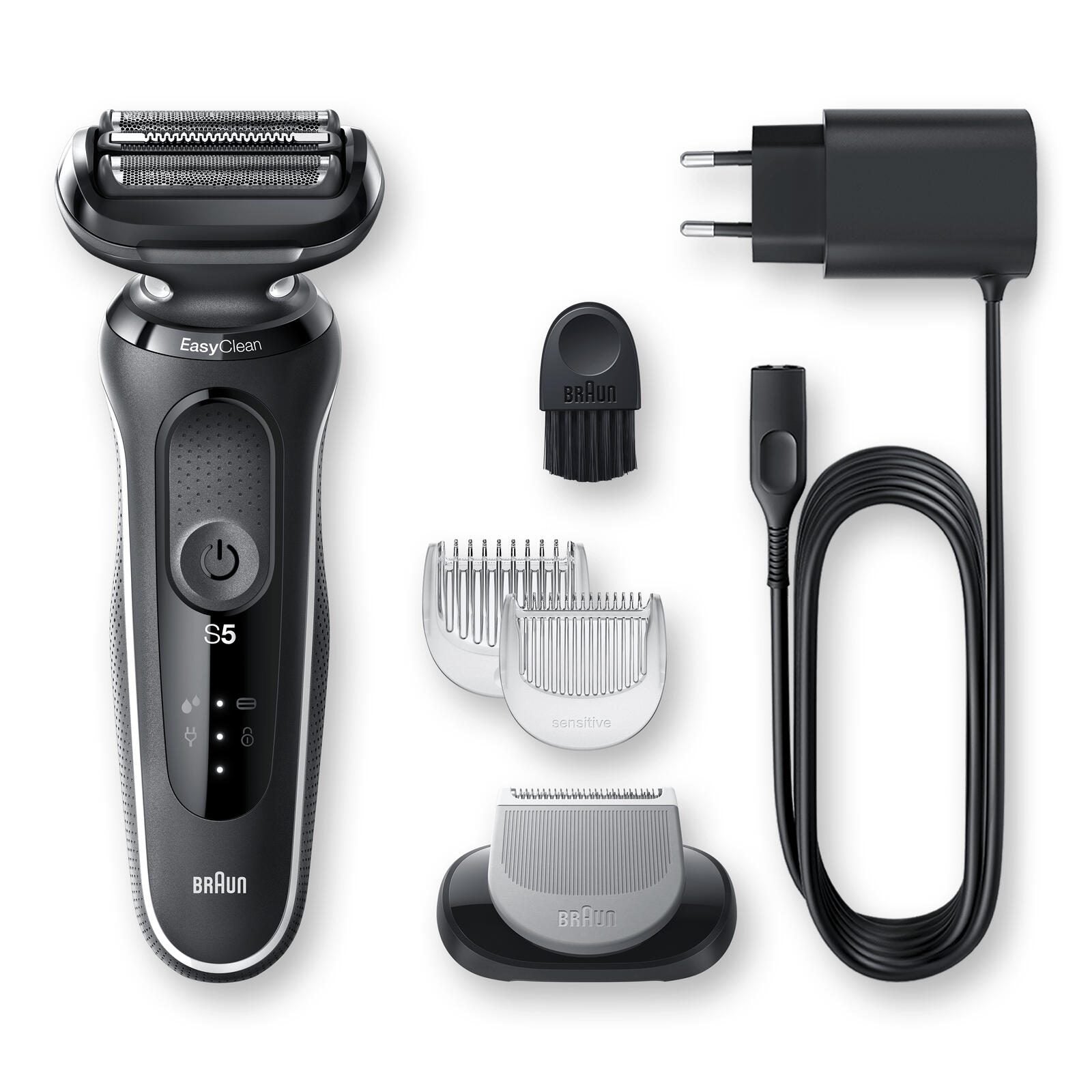 Braun Rasierer Series 5 50-W1600s Wet&Dry schwarz/weiß (287773)