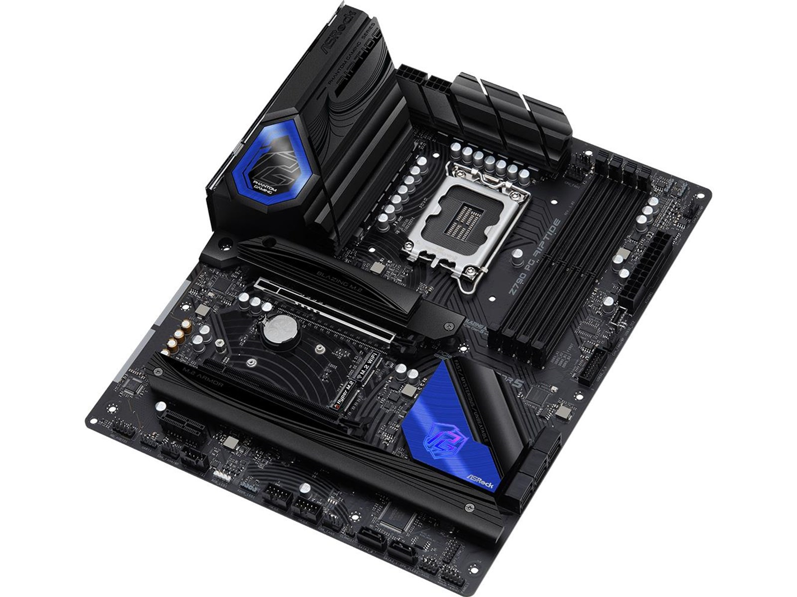 ASRock Z790 PG Riptide Mainboard - Intel Z790 - Intel LGA1700 socket - DDR5 RAM - ATX