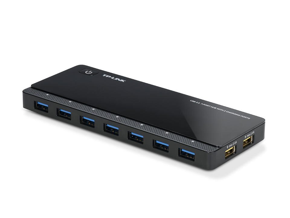 TP-LINK UH720 7-Port USB 3.0 Hub mit 2 Ladeports
