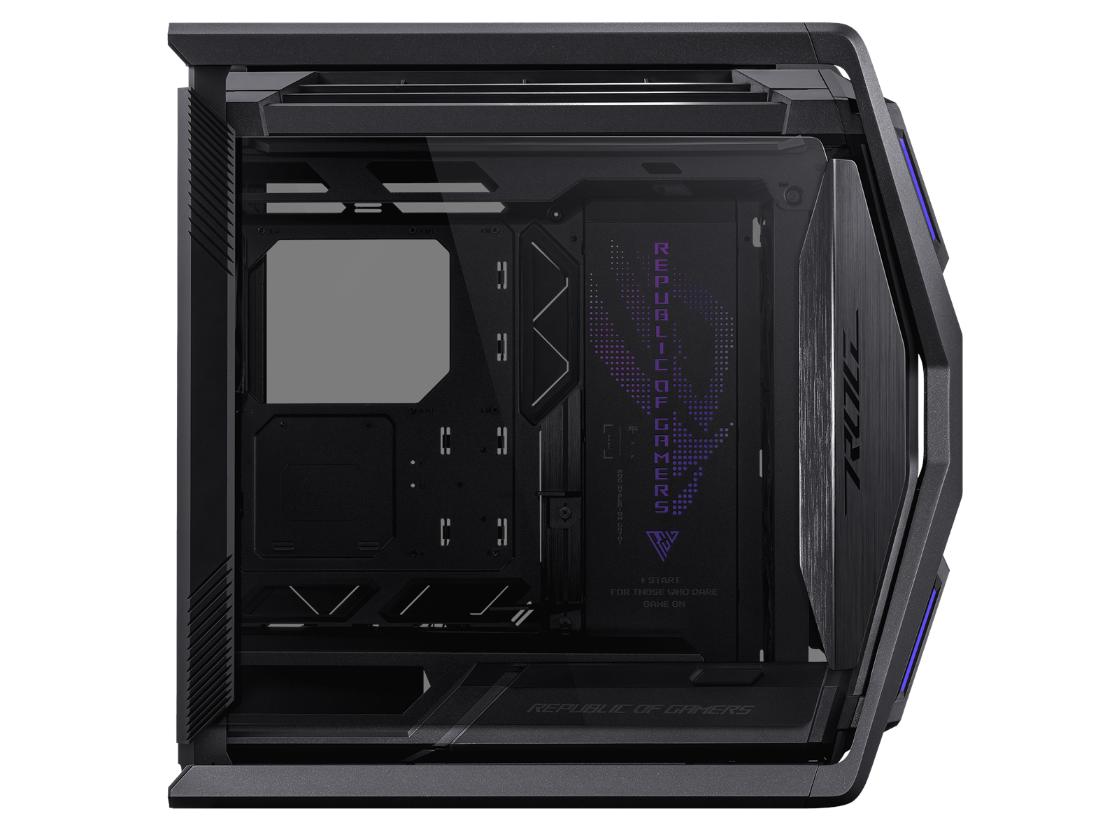 ASUS ROG Hyperion GR701 - Black - Gehäuse - Fulltower - Schwarz