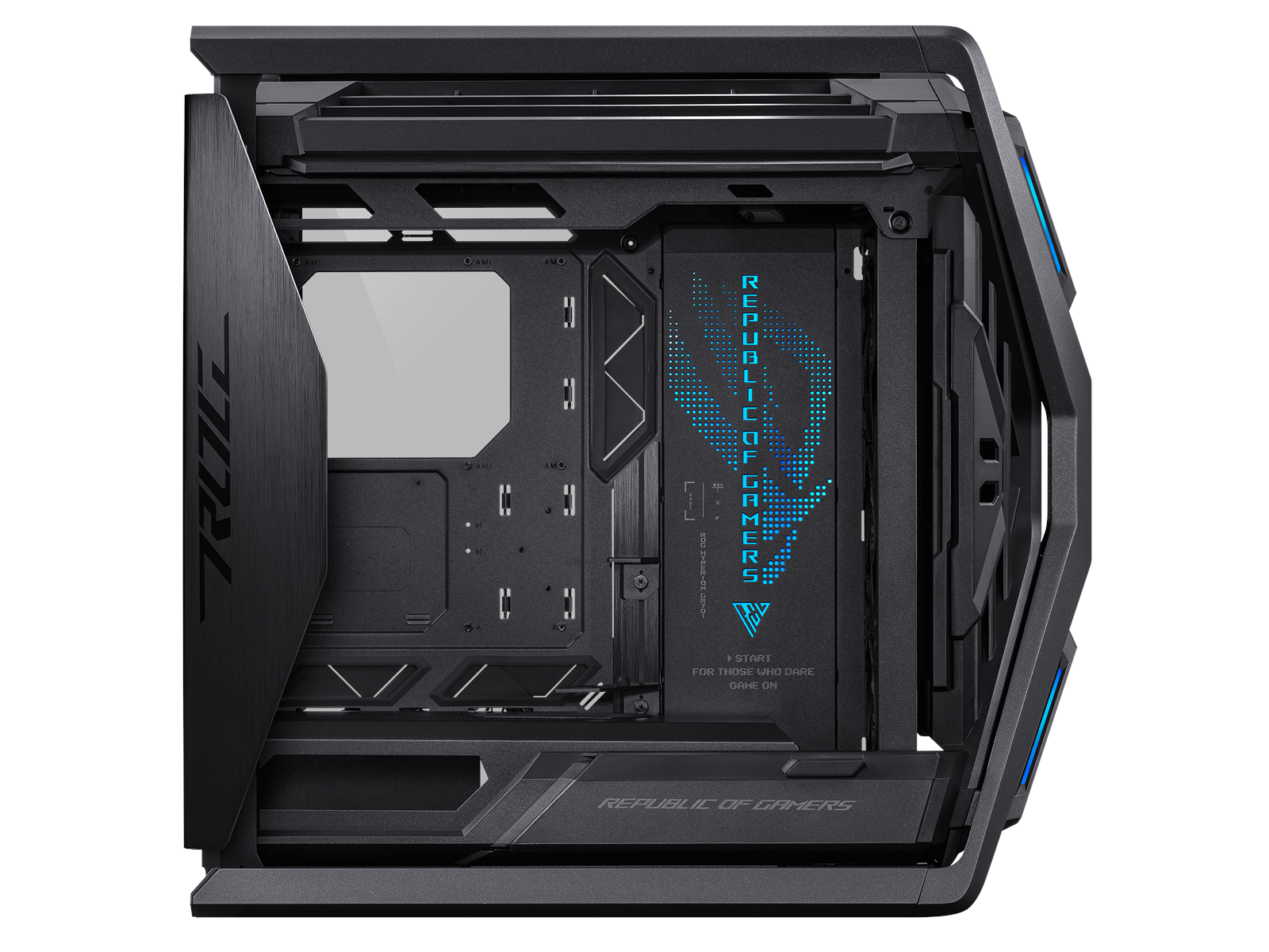 ASUS ROG Hyperion GR701 - Black - Gehäuse - Fulltower - Schwarz