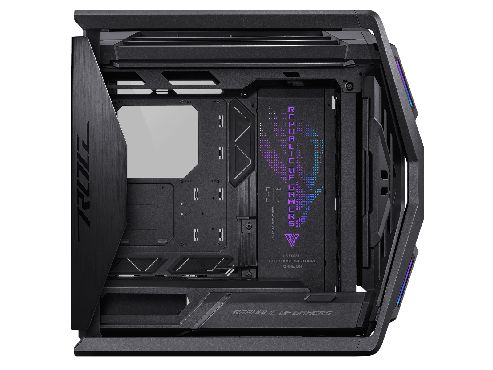 ASUS ROG Hyperion GR701 - Black - Gehäuse - Fulltower - Schwarz
