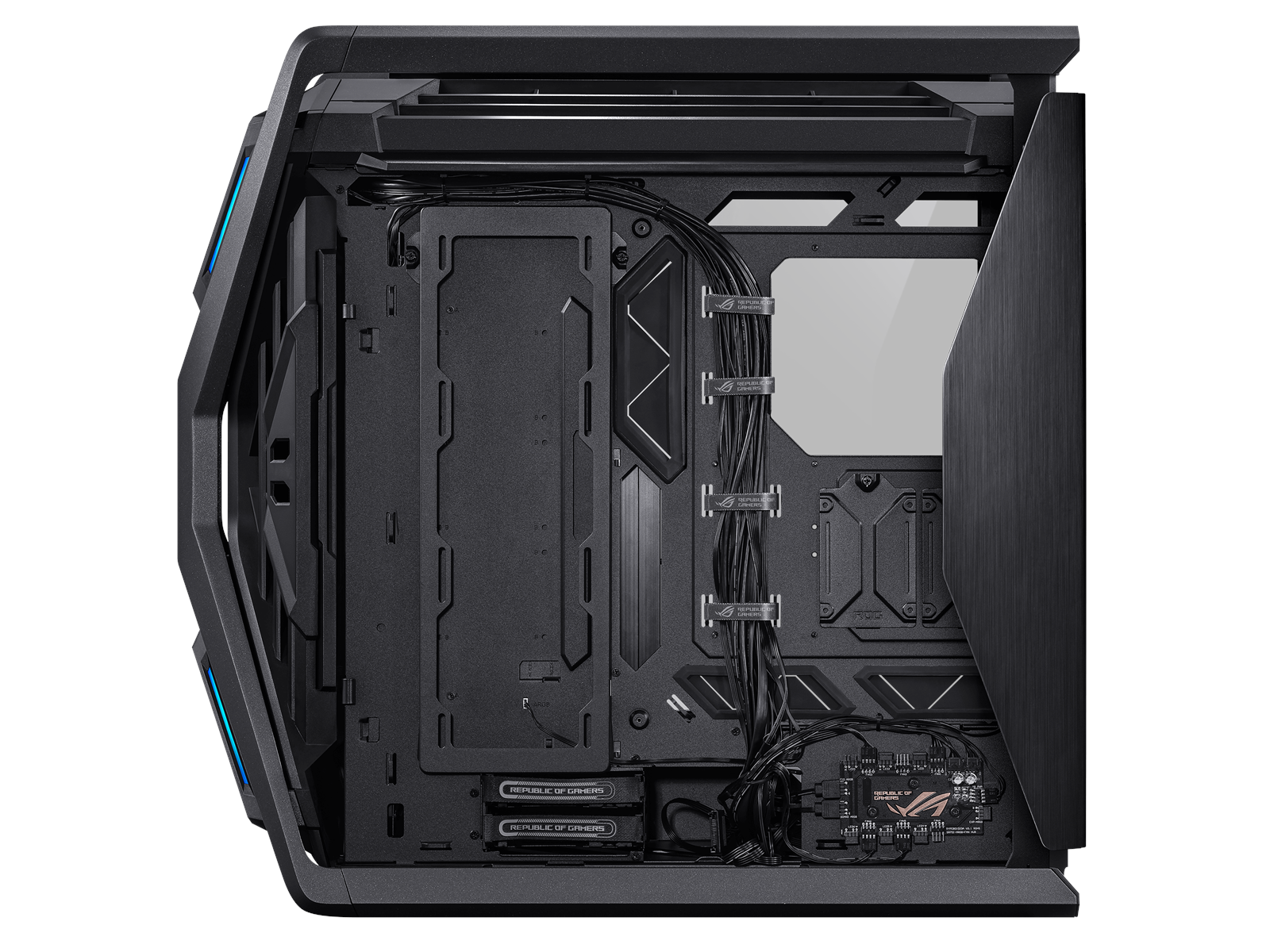 ASUS ROG Hyperion GR701 - Black - Gehäuse - Fulltower - Schwarz