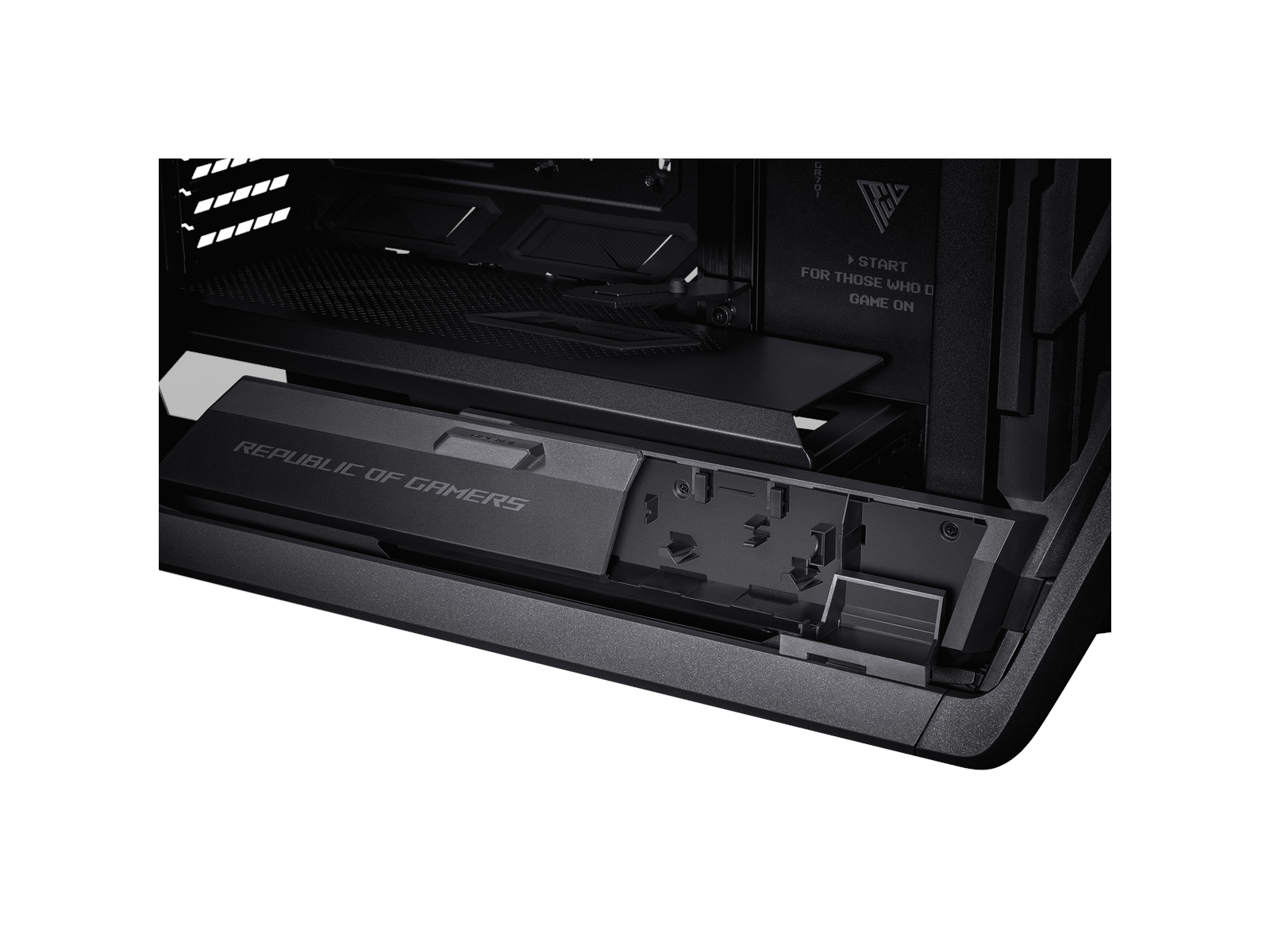 ASUS ROG Hyperion GR701 - Black - Gehäuse - Fulltower - Schwarz