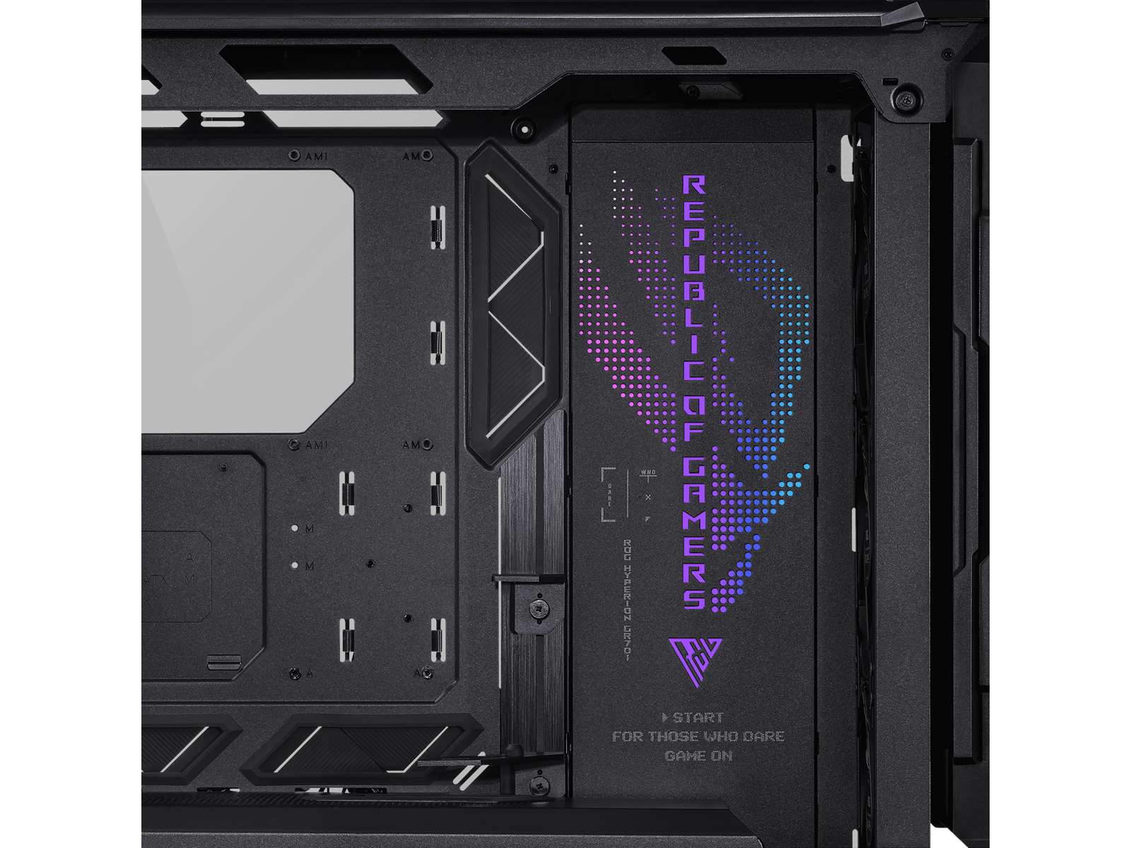 ASUS ROG Hyperion GR701 - Black - Gehäuse - Fulltower - Schwarz