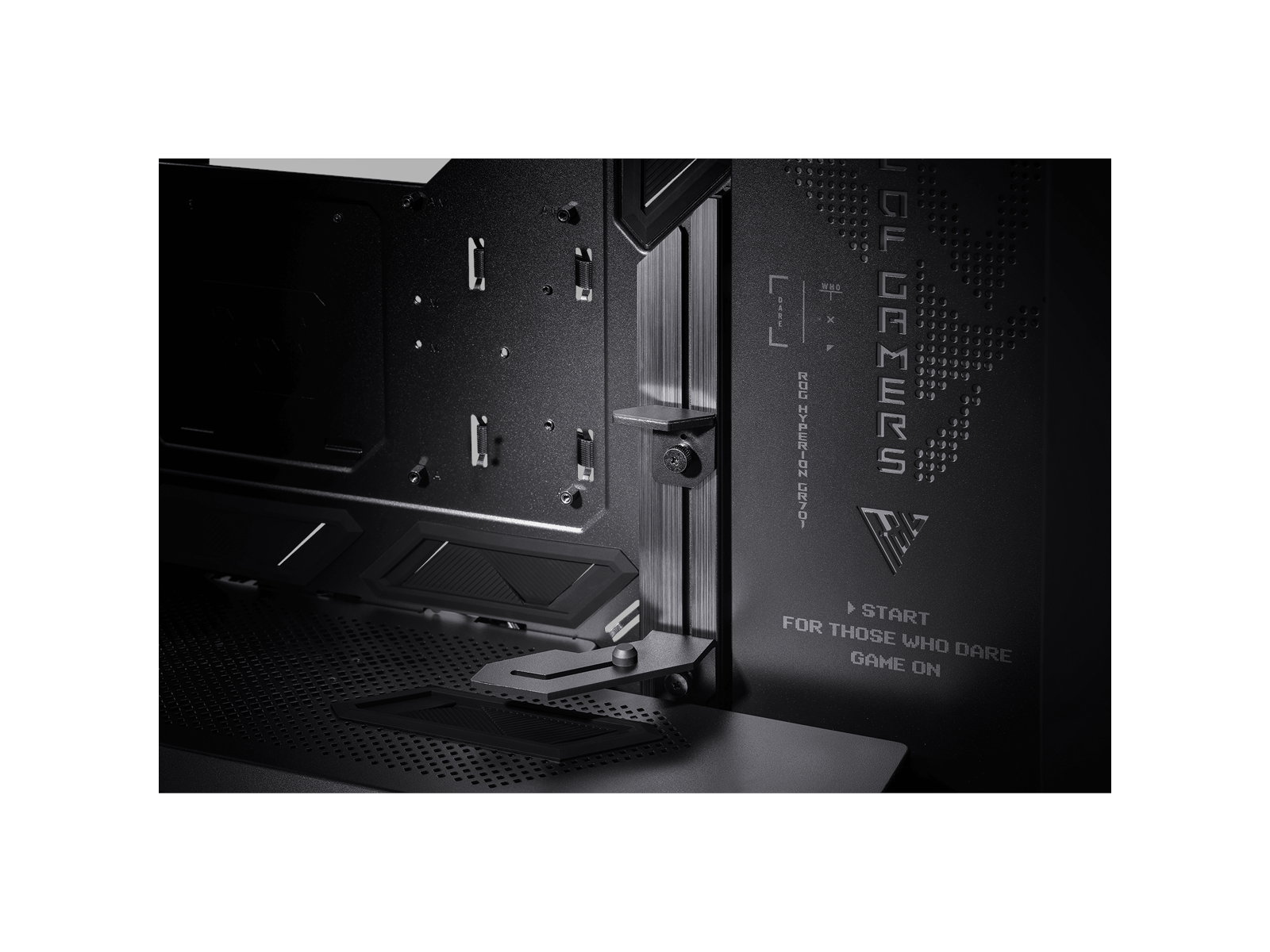 ASUS ROG Hyperion GR701 - Black - Gehäuse - Fulltower - Schwarz