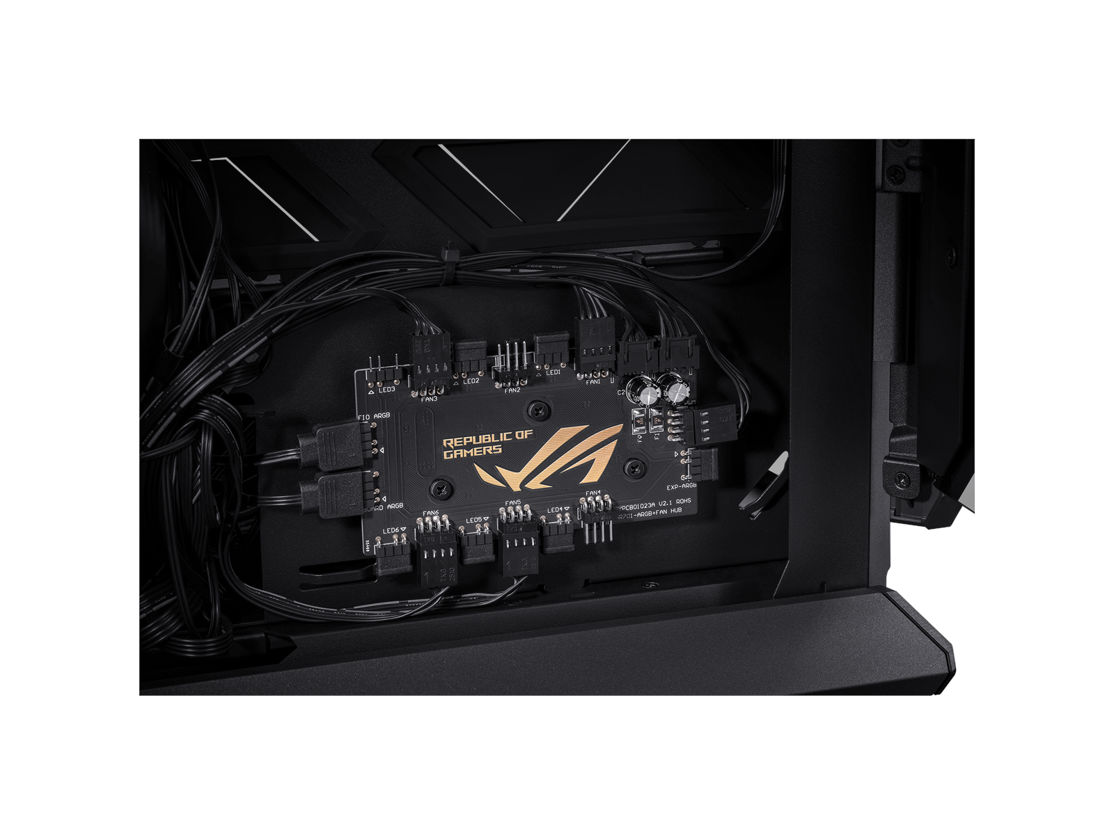ASUS ROG Hyperion GR701 - Black - Gehäuse - Fulltower - Schwarz