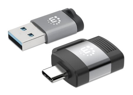 MANHATTAN 2er Set USB-C auf USB-A & USB-A auf USB-C-Adapter