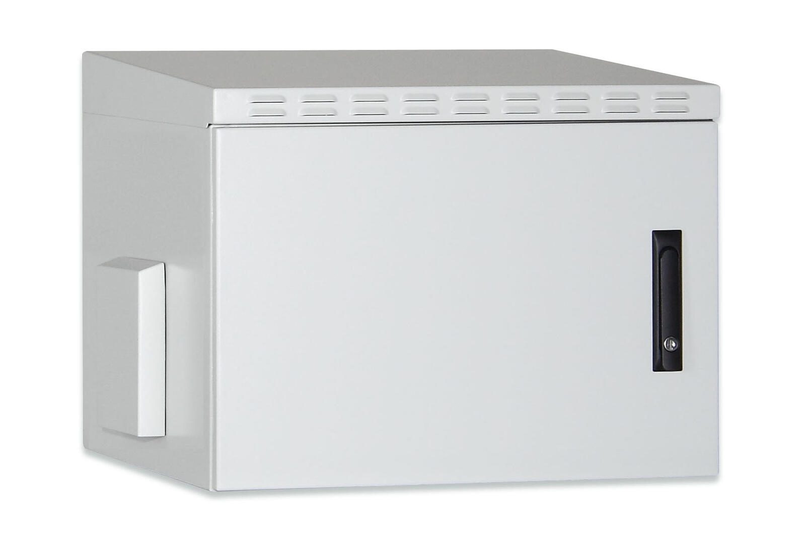 Digitus 16HE 19'-Wandgehäuse Outdoor IP55 RAL 7035 grau