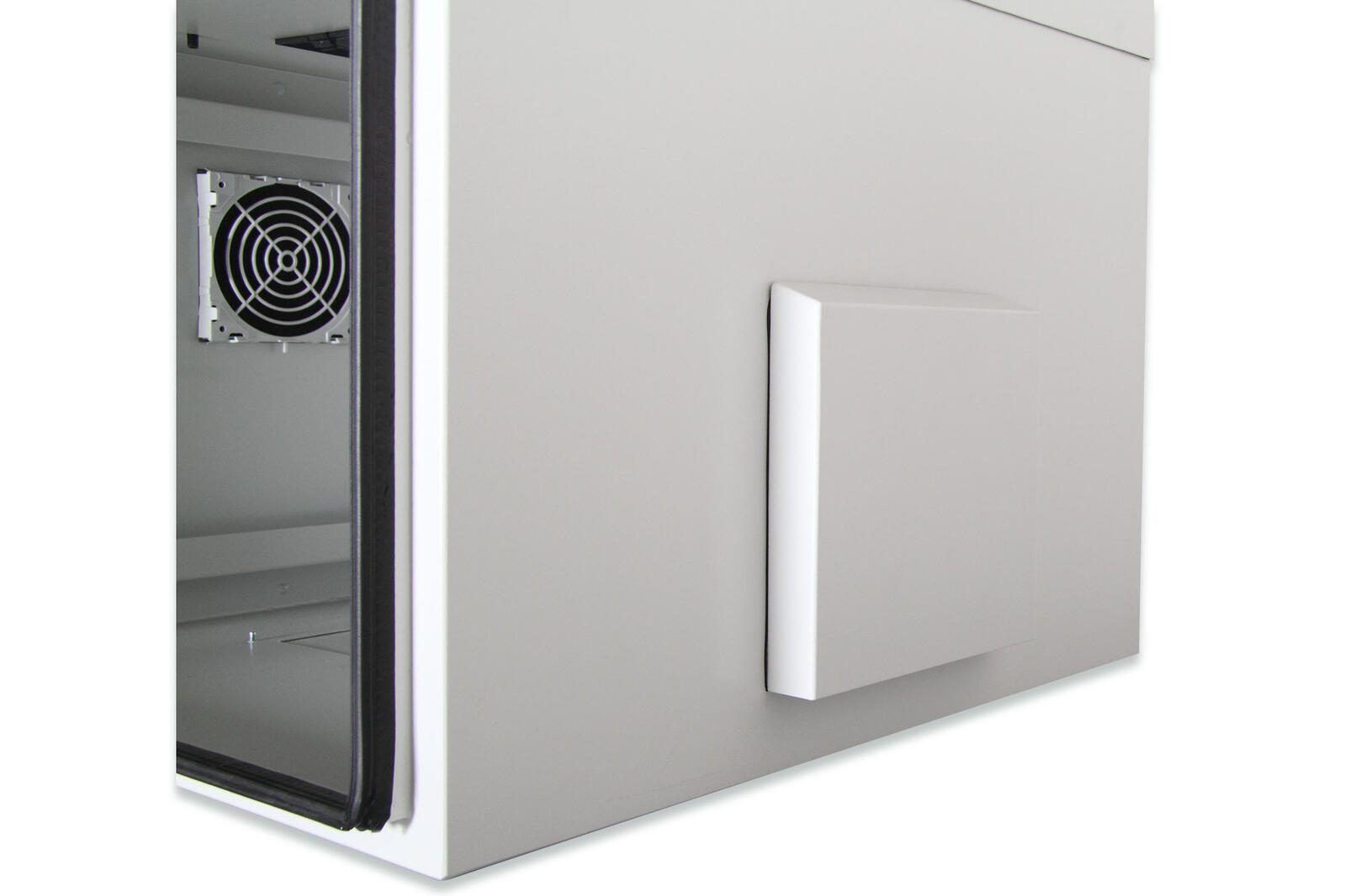 Digitus 16HE 19'-Wandgehäuse Outdoor IP55 RAL 7035 grau