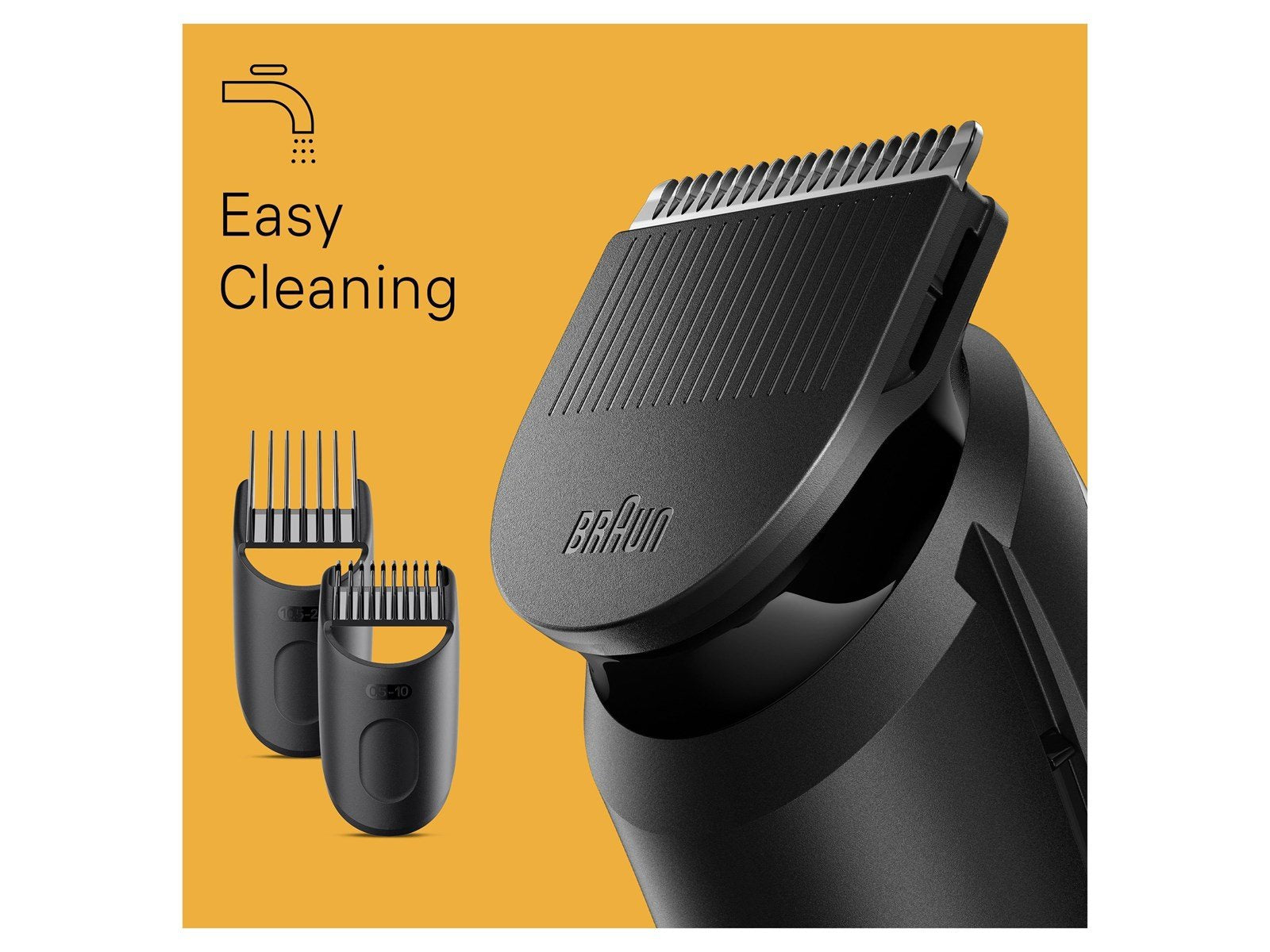 Braun Haartrimmer Styler BT3411 Black / Vibrant Green