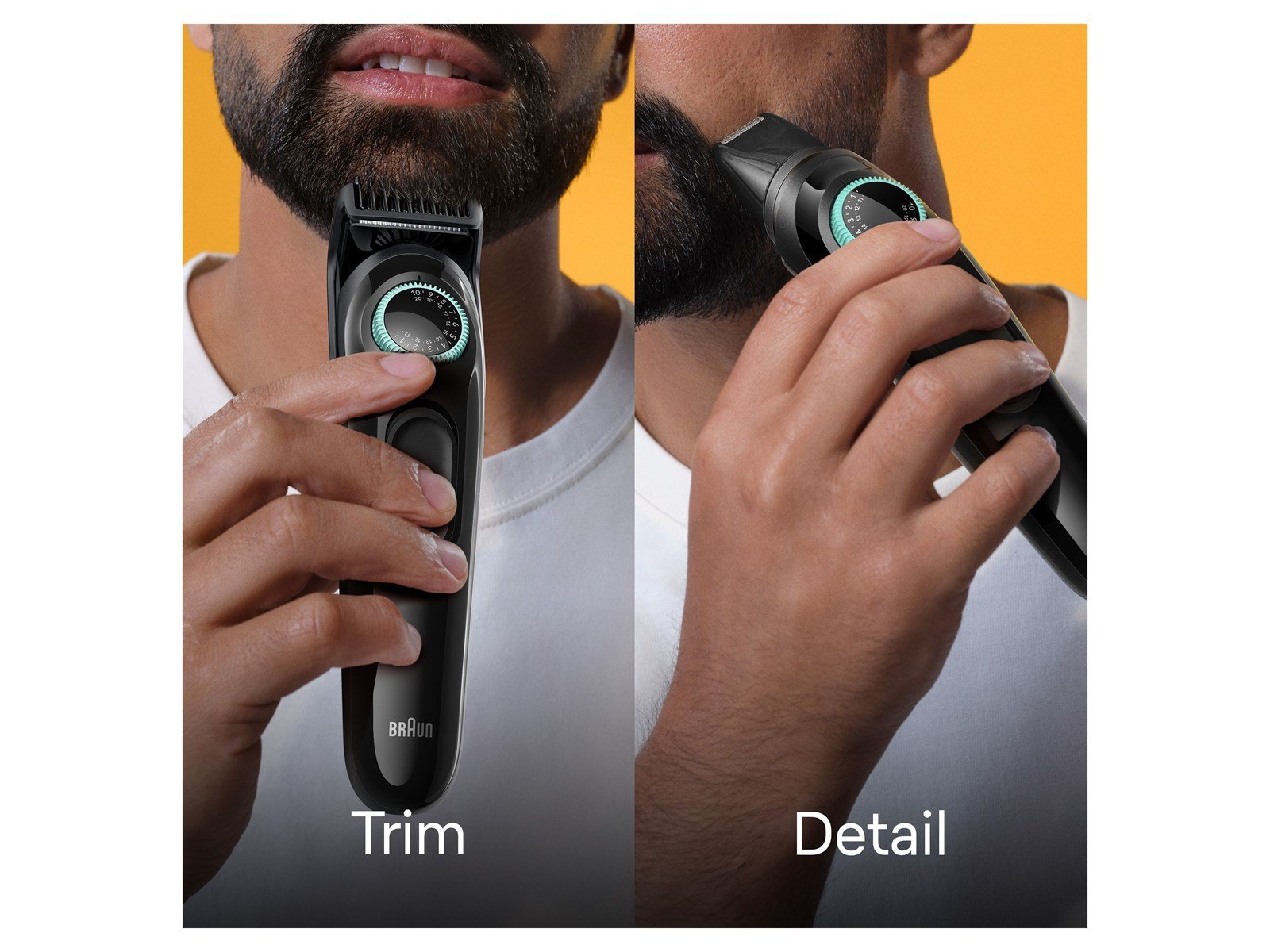 Braun Barttrimmer Styler BT3421 Black / Vibrant Green