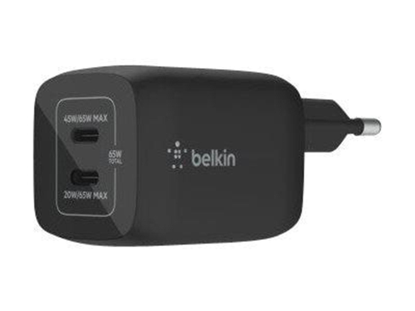 Belkin BOOST CHARGE PRO power adapter - PPS technology - 24 pin USB-C - 65 Watt