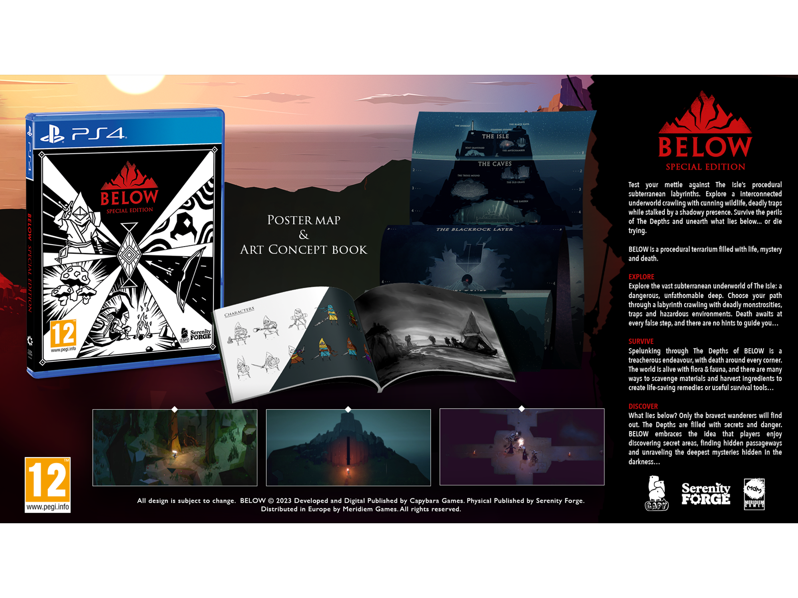 Below (Special Edition) - Sony PlayStation 4 - Action/Abenteuer - PEGI 12