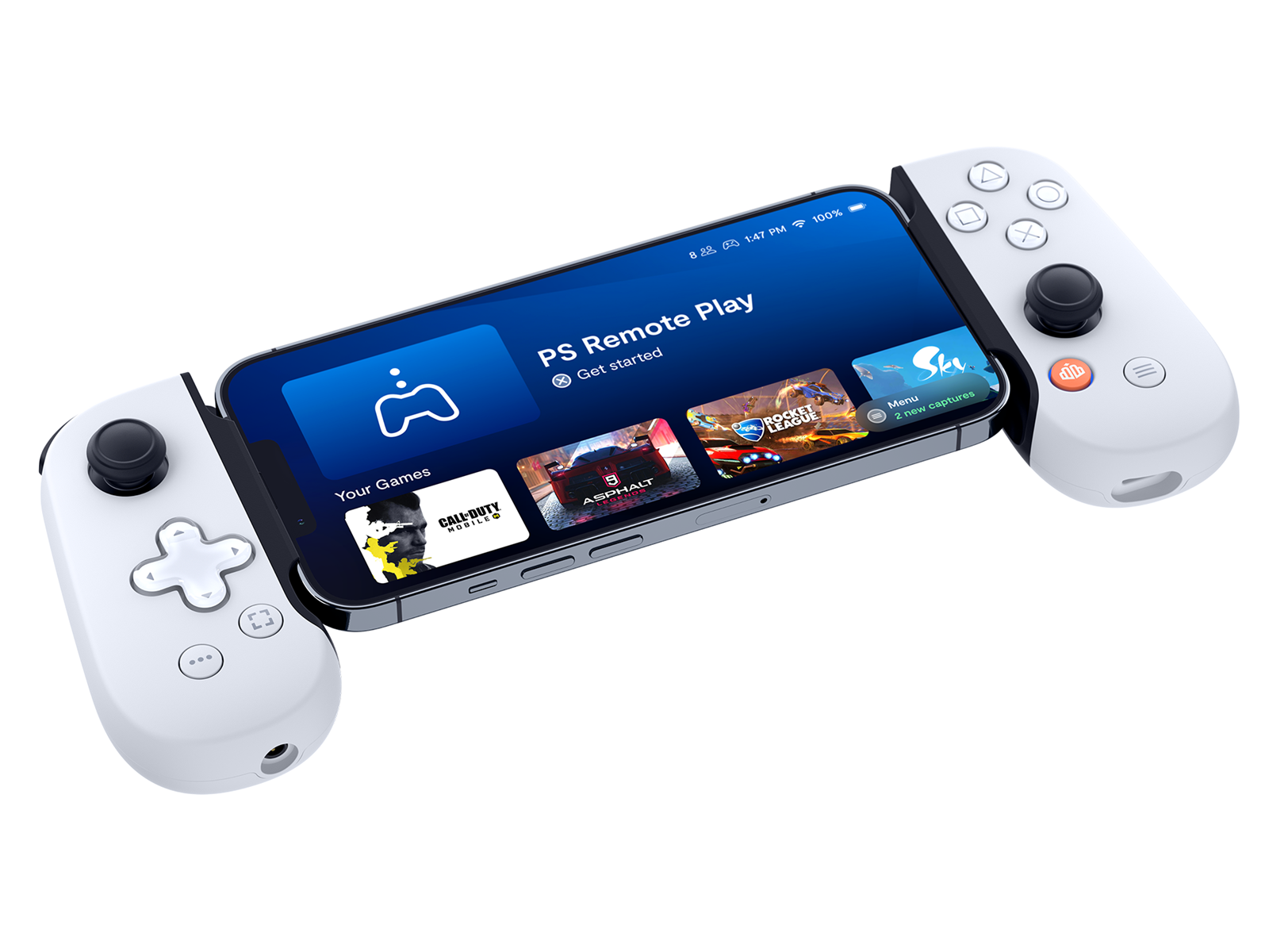 Backbone One for iPhone PlayStation Edition - White - Wired Controller - iOS