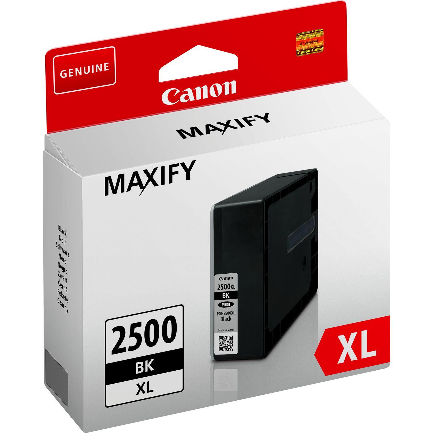 Canon Original PGI-2500XL BK Druckerpatrone - schwarz 2.500 Seiten
