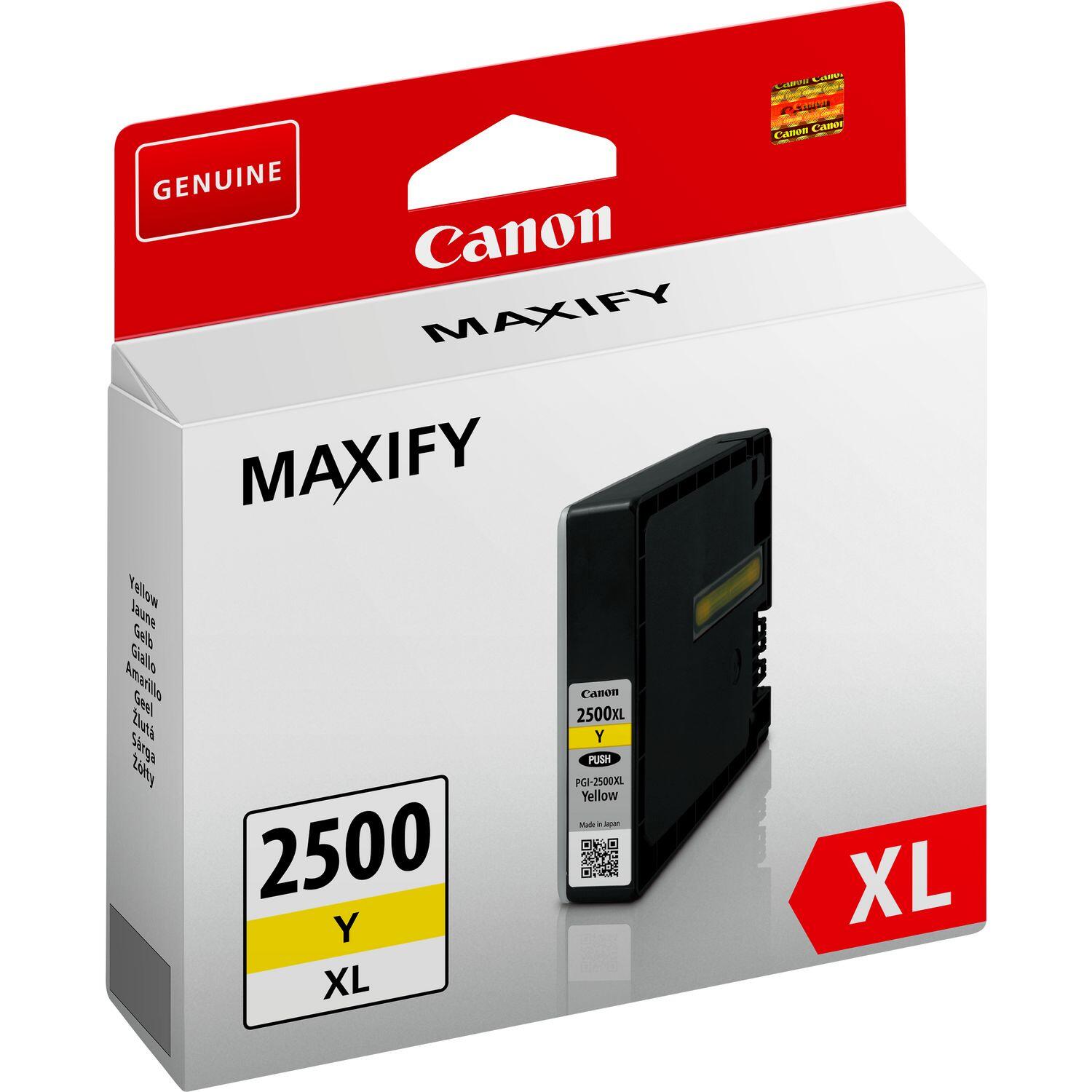 Canon Original PGI-2500XL Y Druckerpatrone - gelb 1.520 Seiten