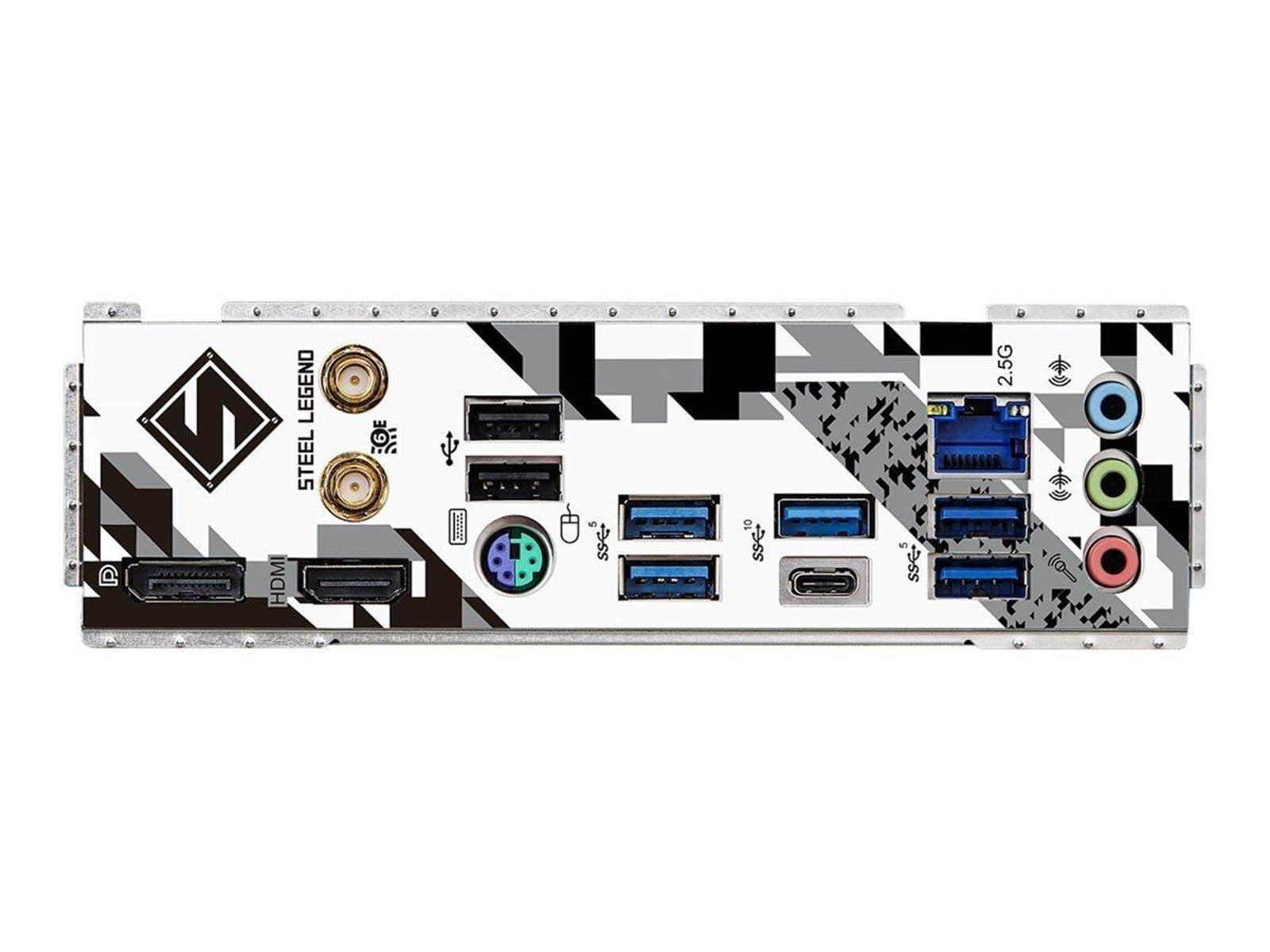 ASRock B760M STEEL LEGEND WIFI Mainboard - Intel B760 - Intel LGA1700 socket - DDR5 RAM - Micro-ATX