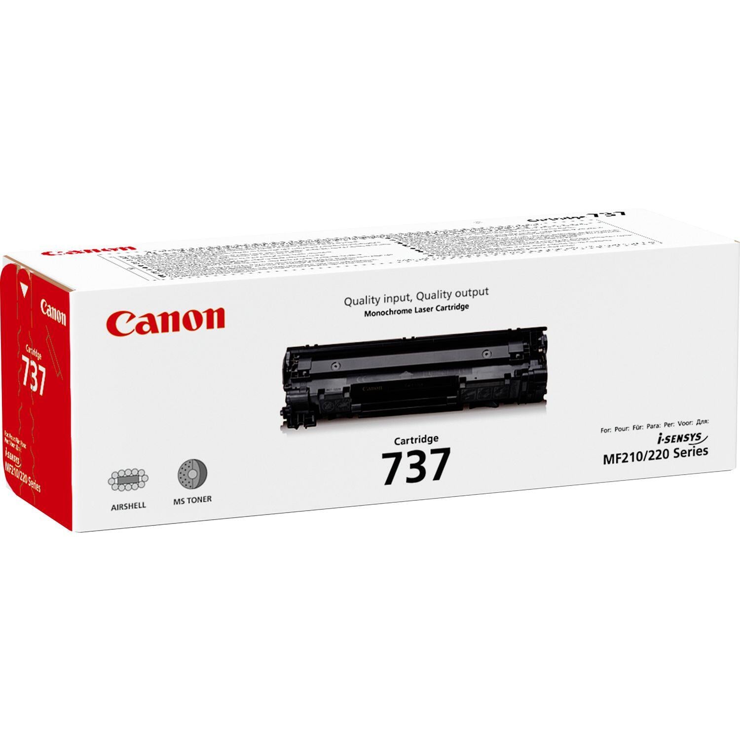 Canon Original Toner 737 schwarz 2.400 Seiten (9435B002)