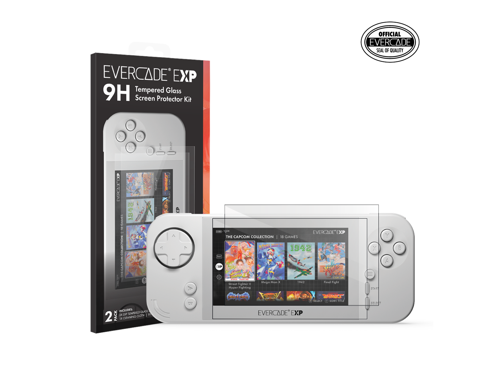 Blaze Evercade Tempered Glass - Evercade