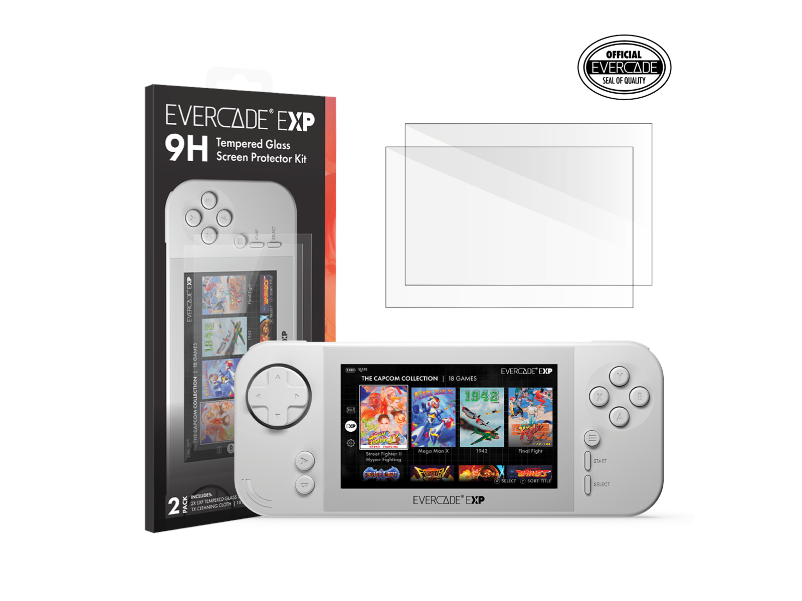 Blaze Evercade Tempered Glass - Evercade