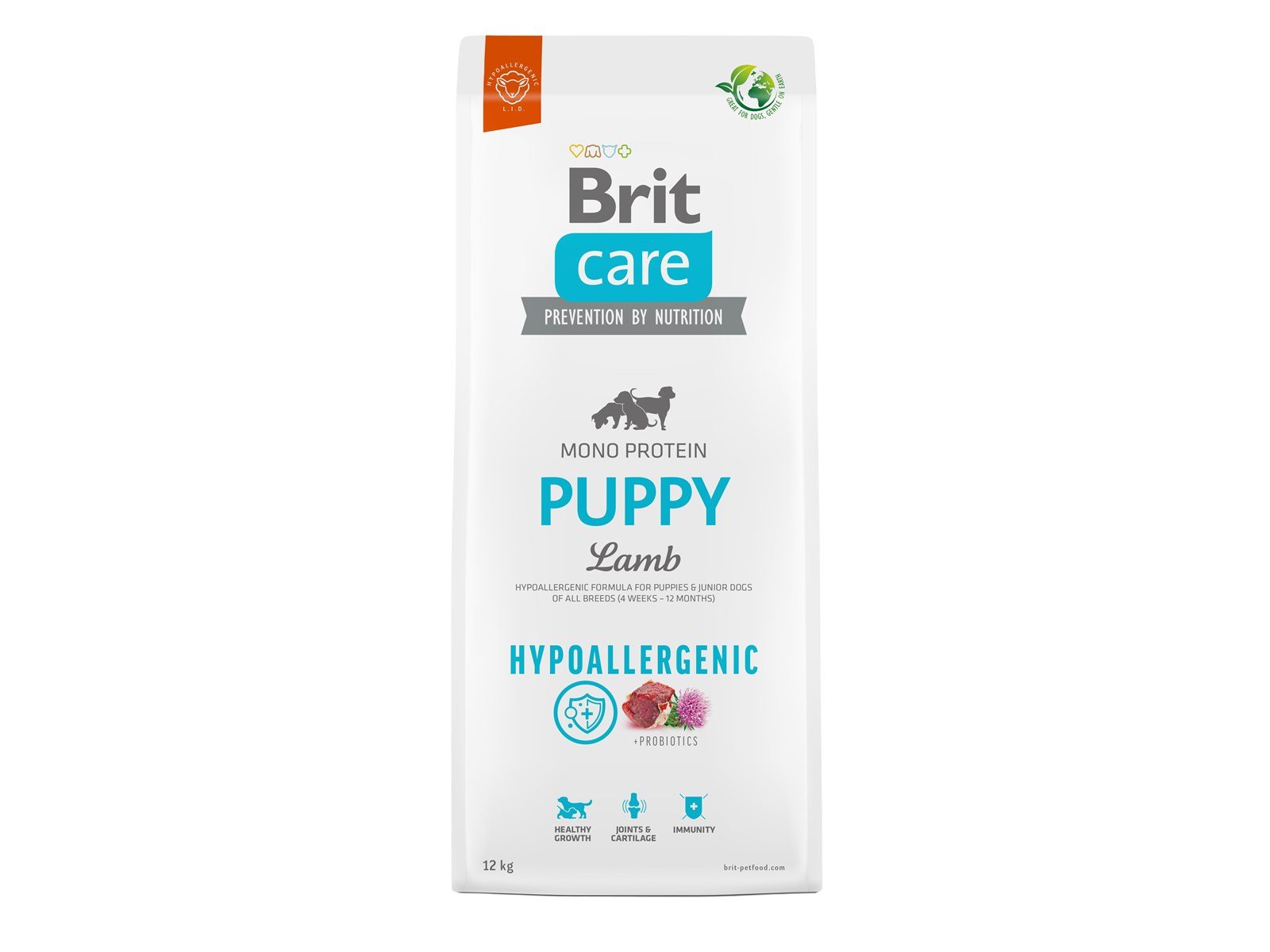 Brit Care Dog Hypoallergenic Puppy Lamb 12 kg
