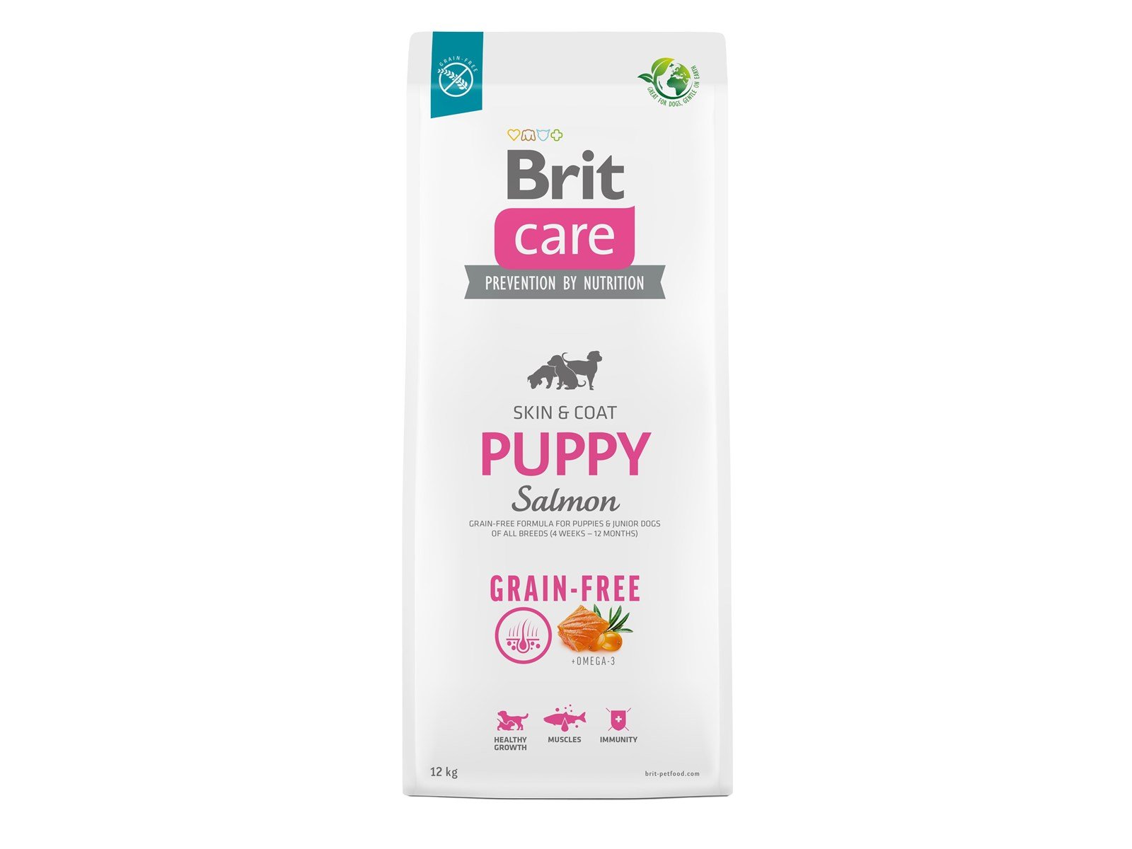Brit Care Dog Grain-free Puppy Salmon 12 kg