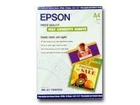 Epson Photo Quality Self Adhesive Sheets - Selbsthaftende Blätter - A4 (210 x 297 mm) - 167 g/m2 - 10 Stck. - für Stylus