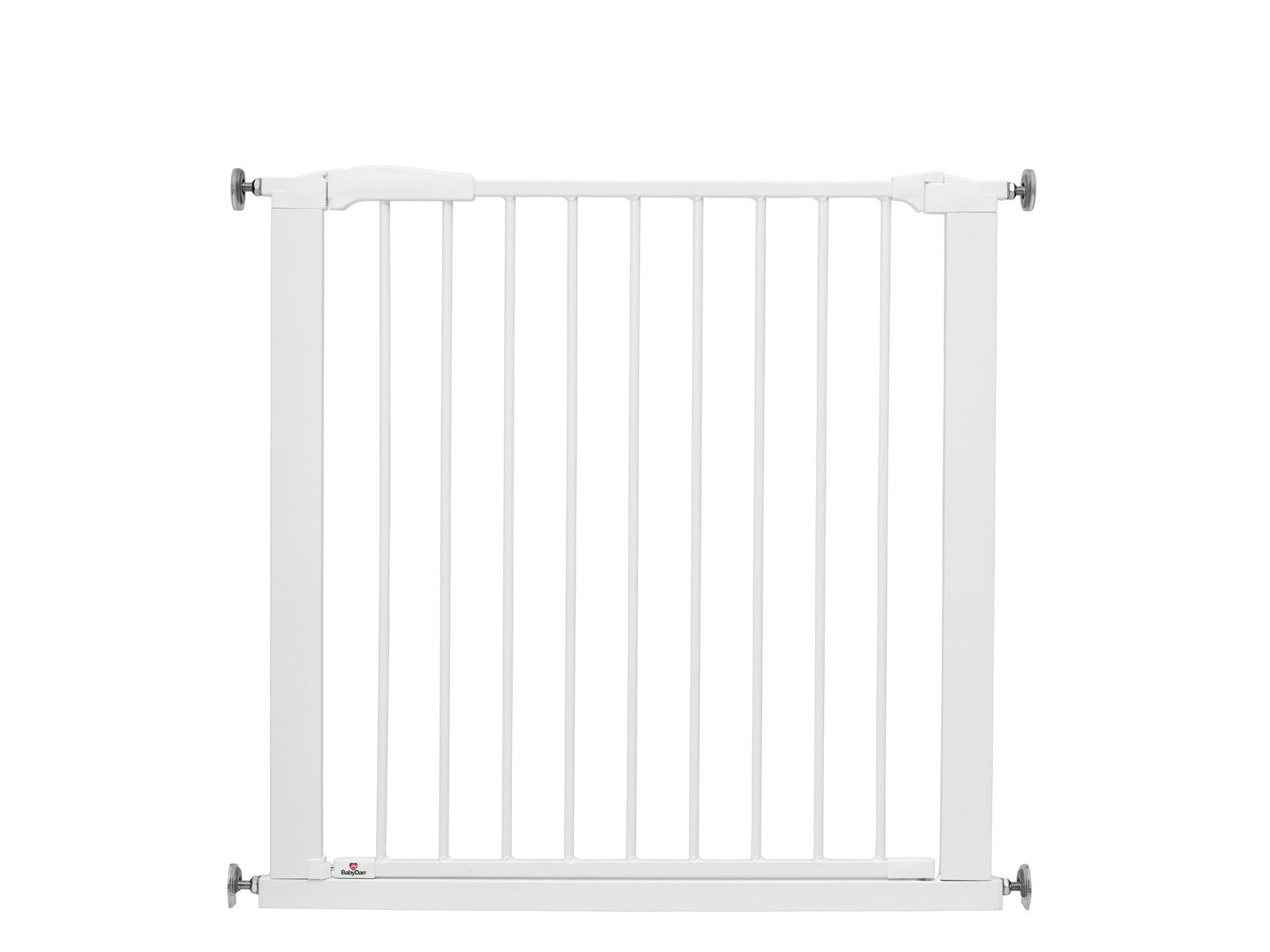 BabyDan Perfect Close Safety Gate White 77.3-83.5 cm
