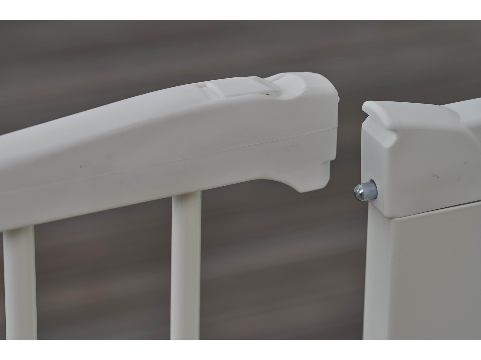 BabyDan Perfect Close Safety Gate White 77.3-83.5 cm